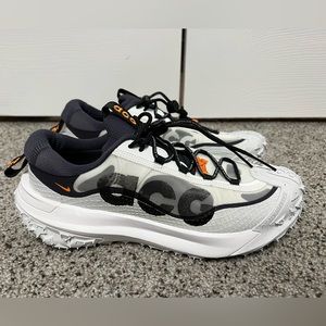 Nike ACG Mountain Fly 2 Low Gridiron White Black Mandarin DV7903-001 Size 8.5